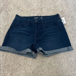 Old Navy Women's Deep Indigo Jean Shorts